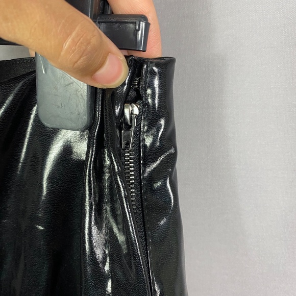BLANKNYC Faux Patent Leather Leggings In Dominatrix Size 31 - Picture 10 of 14
